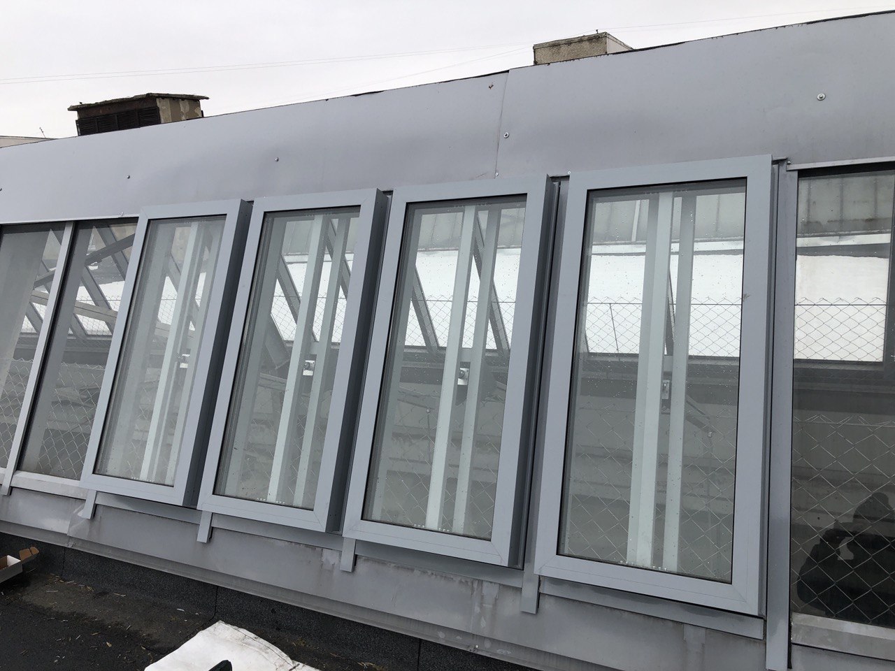 Современные автоматизированные фрамуги дымоудаления